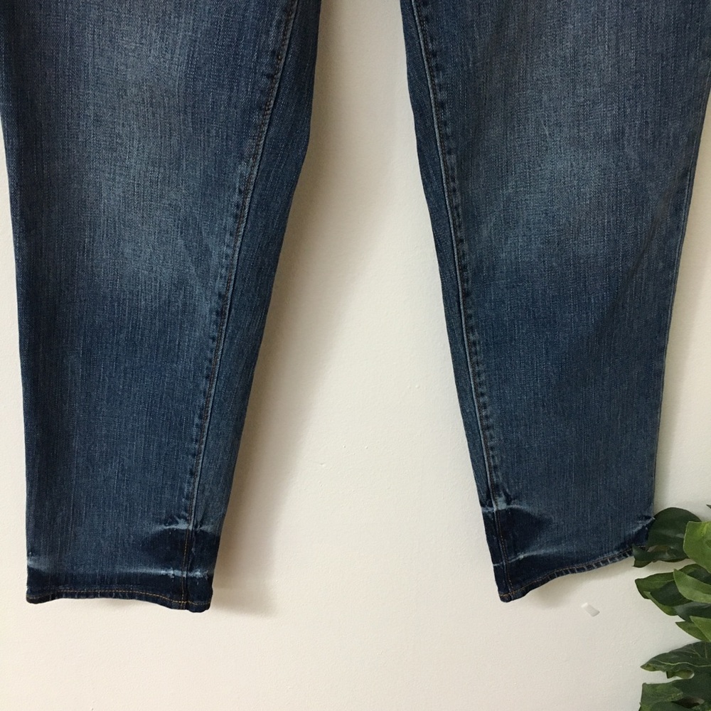 Loft Button Fly Colorblock Jeans - Picture 5 of 6